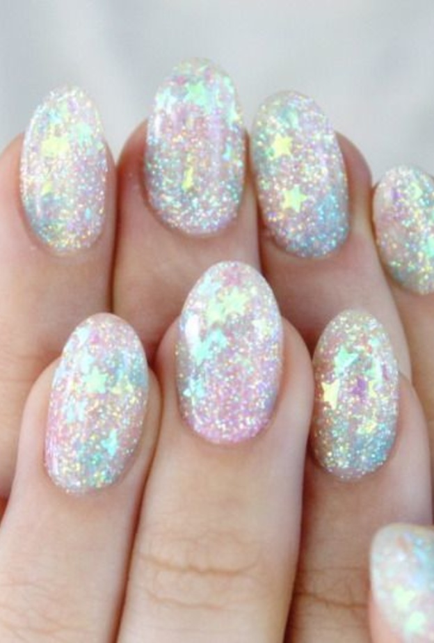 المناكير الكروم بردجات الوردي