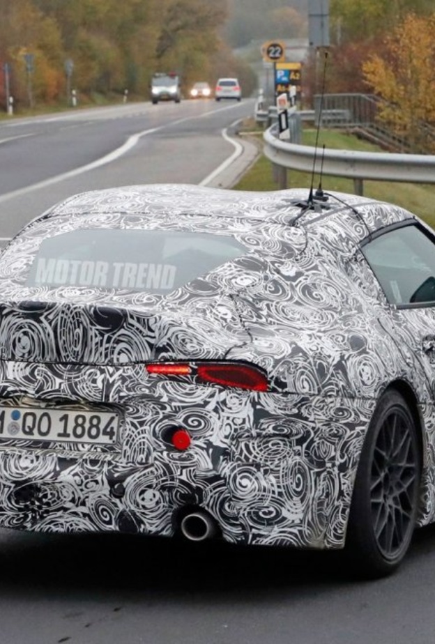 تويوتا تختبر سيارة Supra الرياضية