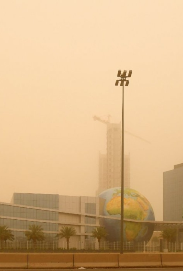 موجات الغبار في السعودية 2018