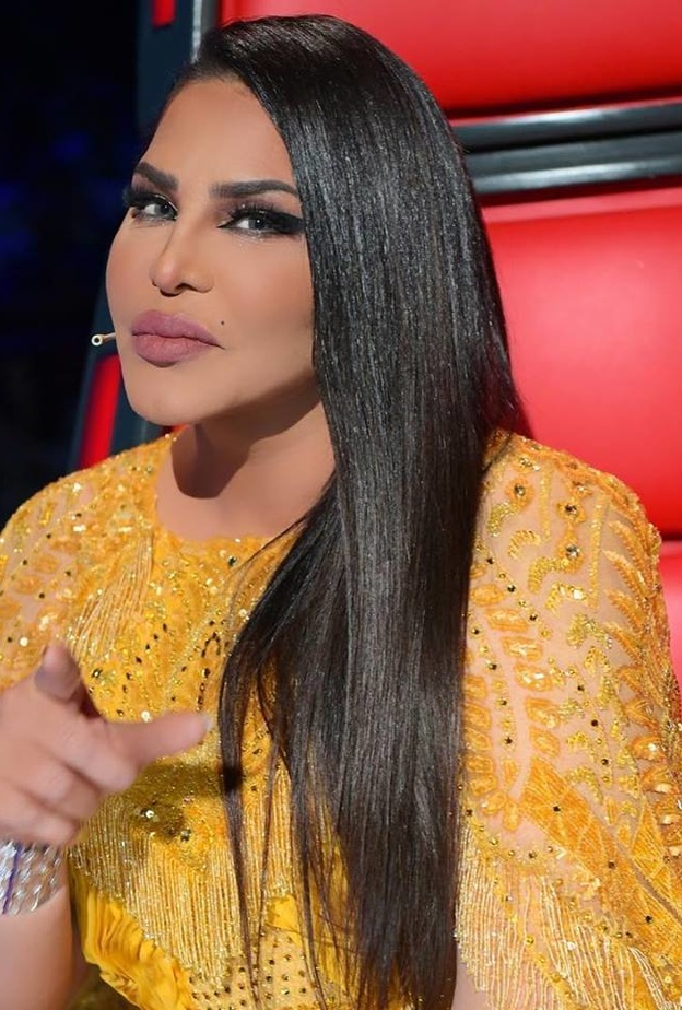 اطلالة جمالية للنجمة أحلام في ختام برنامج ذا فويس