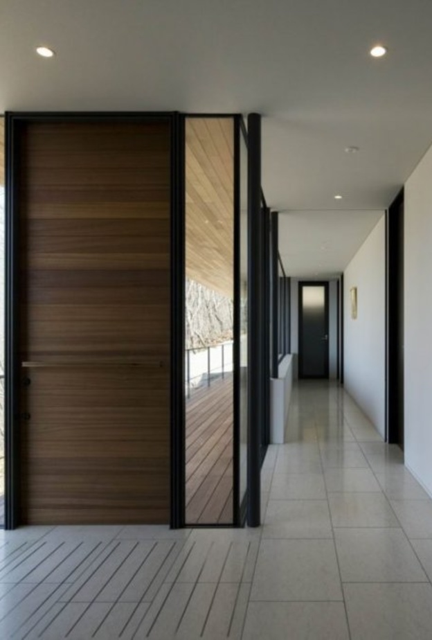 باب المنزل بتصميم مودرن