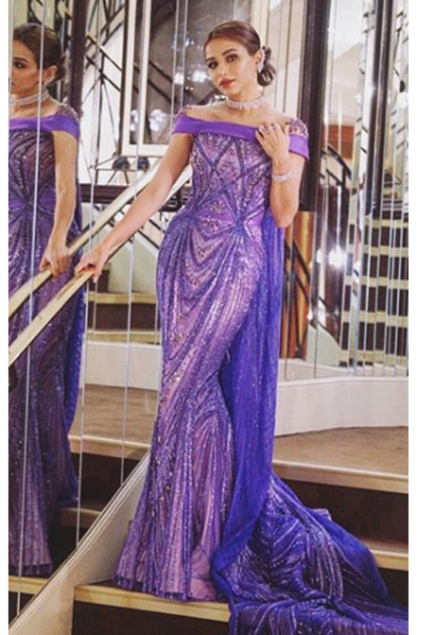 اطلالة جمالية موفقة لـ نهى نبيل في مهرجان كان