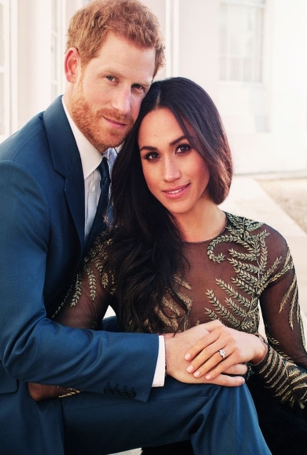 اطلالة انيقة بالاسود لميغان ماركل