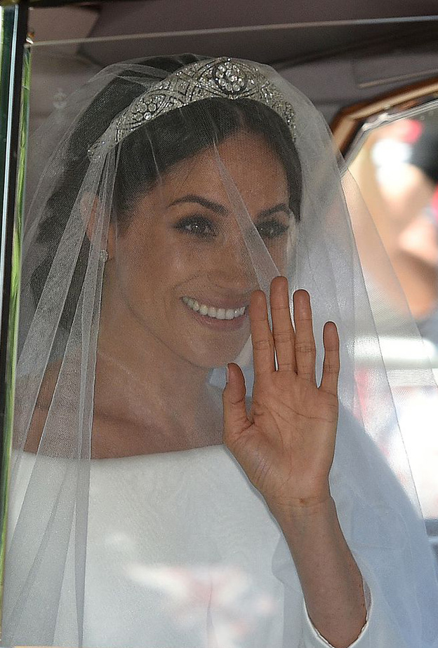 ميغان ماركل والأمير هاري في حفل زفافهما