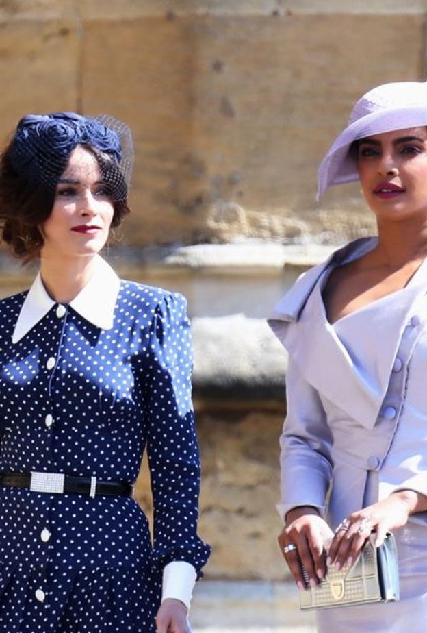 هكذا أطلت بريانكا تشوبرا في حفل الزفاف الملكي