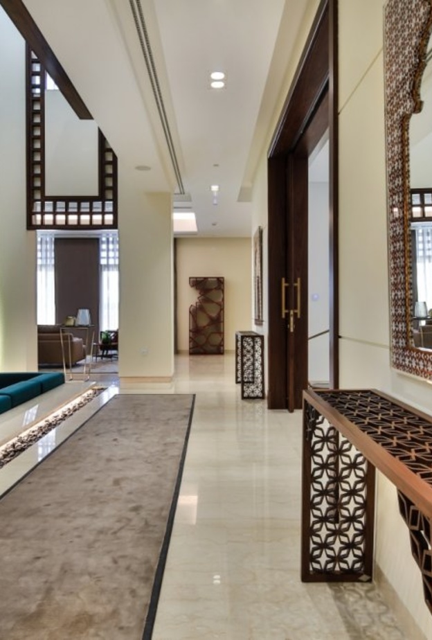 ديكور شرقي لفيللا فخمة