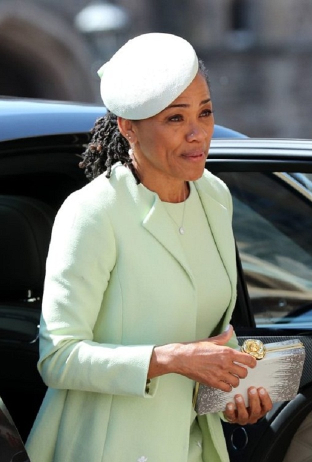 والدة ميغان ماركل مع الامير تشارلز