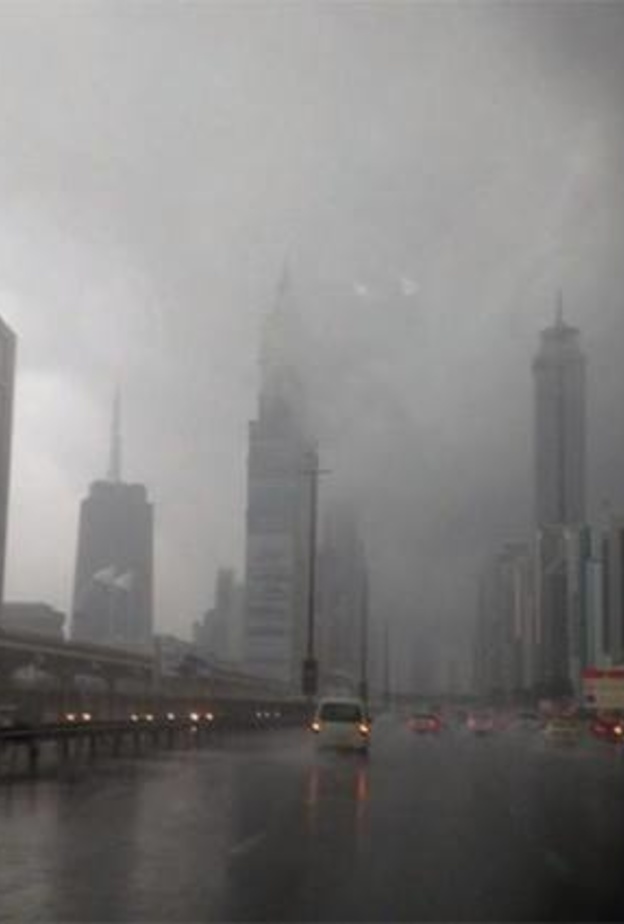 الطقس في الامارات: توقعات بهطول الامطار الاسبوع الجاري