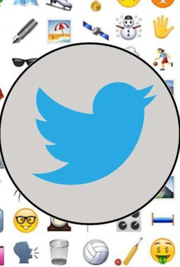  ظهور الايموجي الخاصة بتويتر بعد التحديث و قبل التحديث لمستخدمي أندرويد