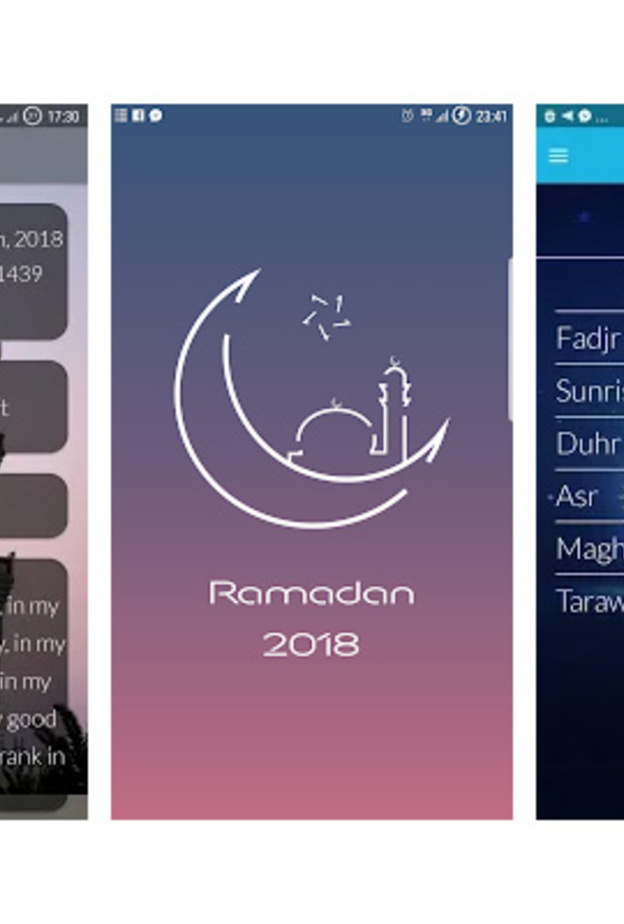 تطبيق "رمضان 2018" لأوقات الصلاة والأدعية وأكثر