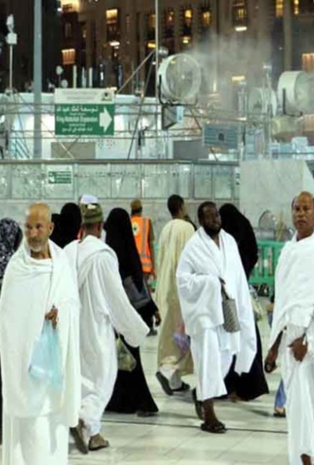 أنظمة تبريد جديدة لراحة زوار بيت الله 