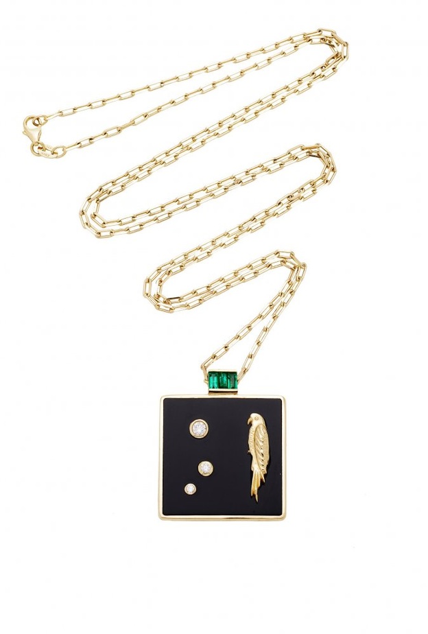 سلسلة من أنيسا كيرميتش أقراط من سوزان فوستر Susan Foster