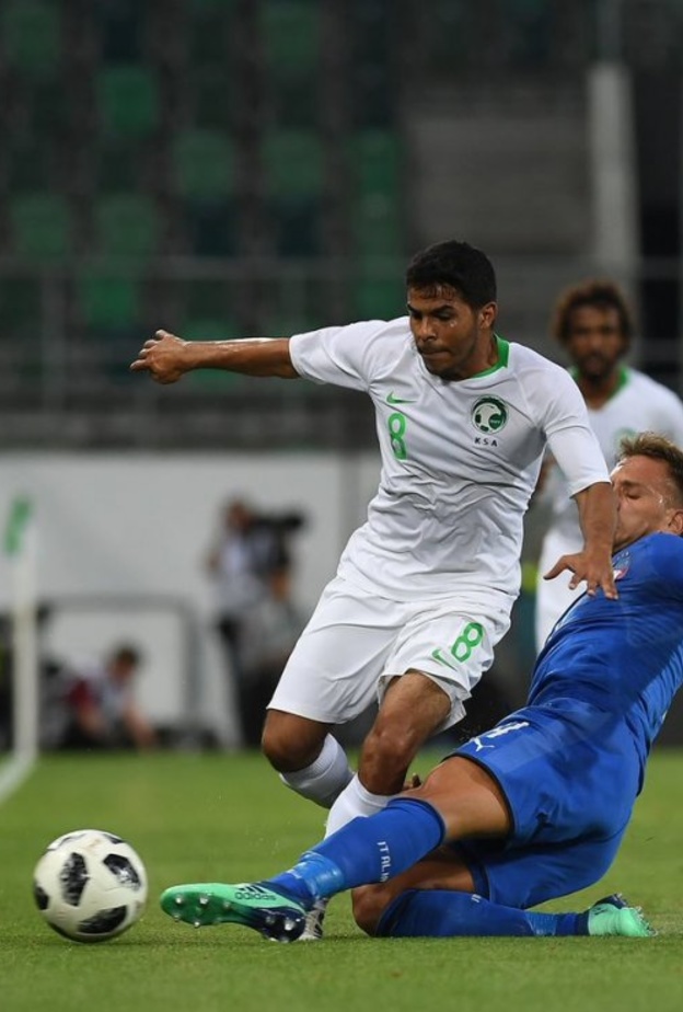 المنتخب السعودي يخسر أمام إيطاليا