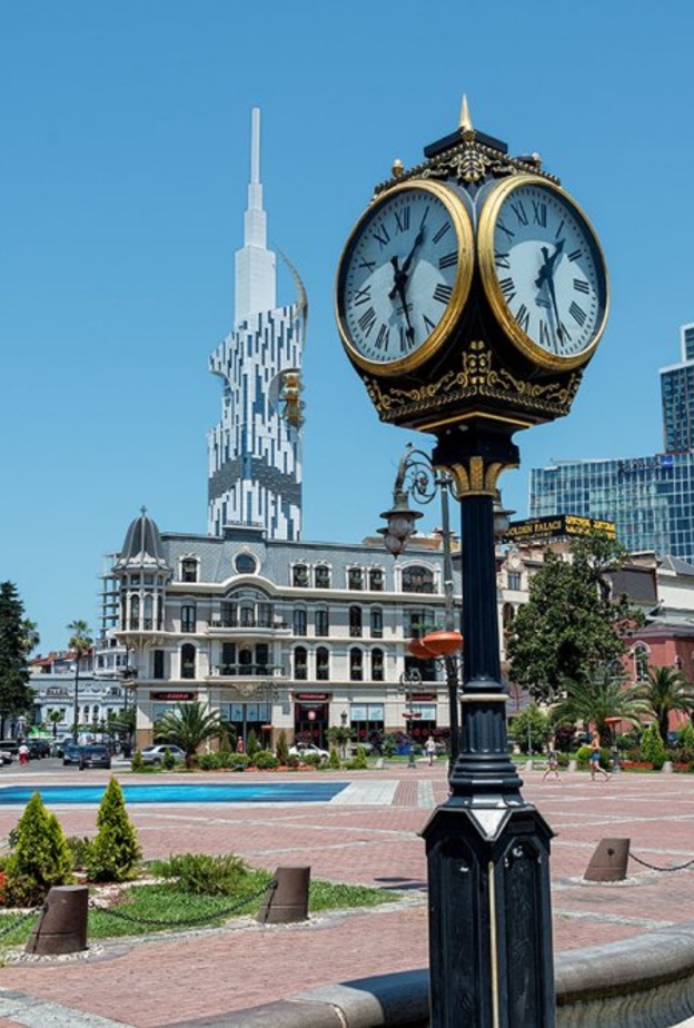 مجموعة من الاطباق الجورجية