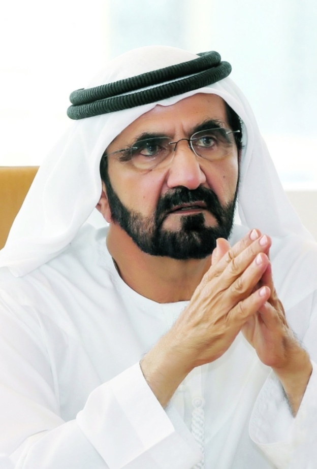  الشيخ محمد بن راشد آل مكتوم نائب رئيس دولة الإمارات رئيس مجلس الوزراء حاكم دبي