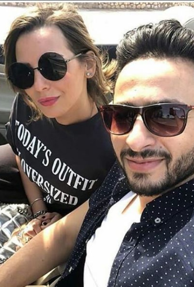 زفاف حمادة هلال وايمان العاصي في مسلسل "قانون عمر"