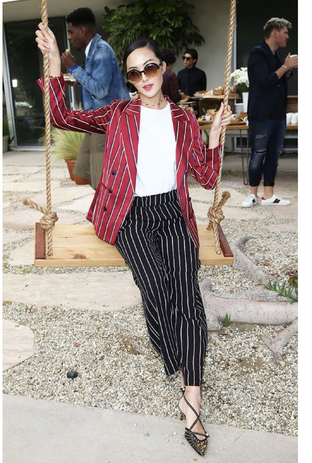 بنطلون بقماش ميتاليك من MISSONI