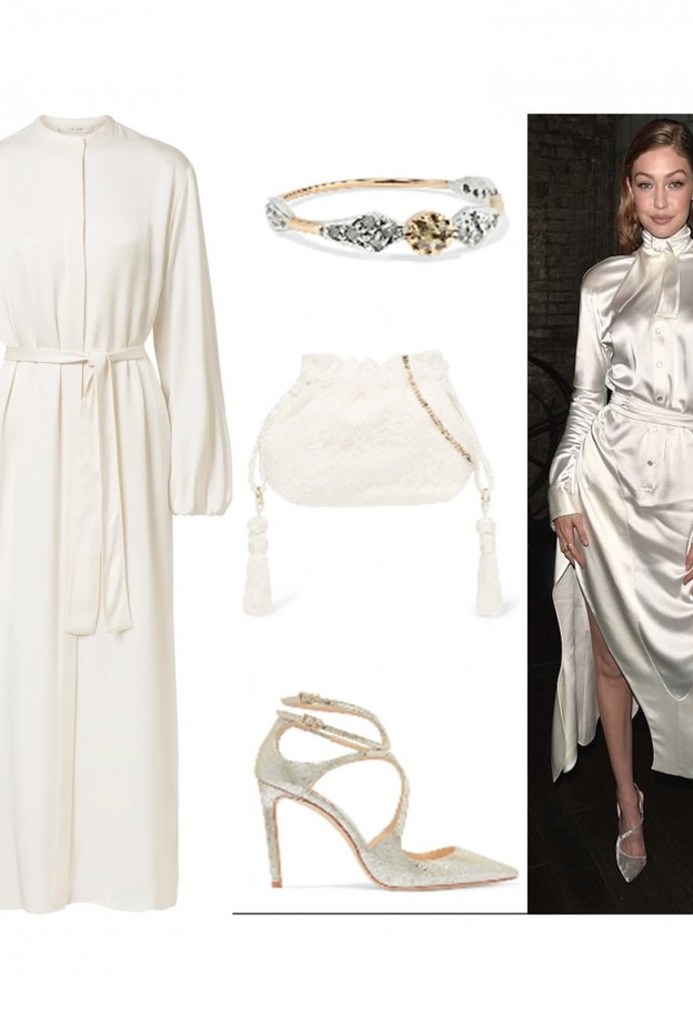 تألقي بأسلوب راقي وأنيق على طريقة جيجي حديد