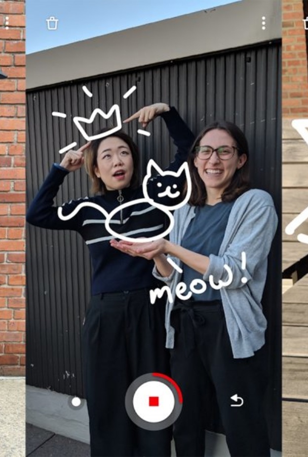 تطبيق Just a Line يتيح الرسم في الهواء عن طريق الواقع المعزز بطريقة مذهلة