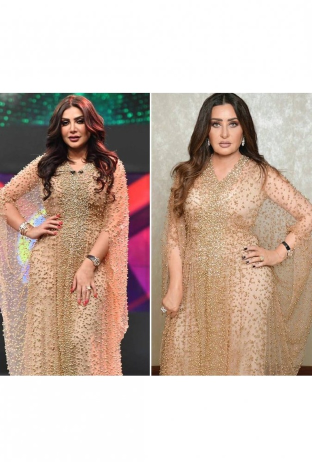 من برأيك بدت الأجمل بهذا الفستان االبراق