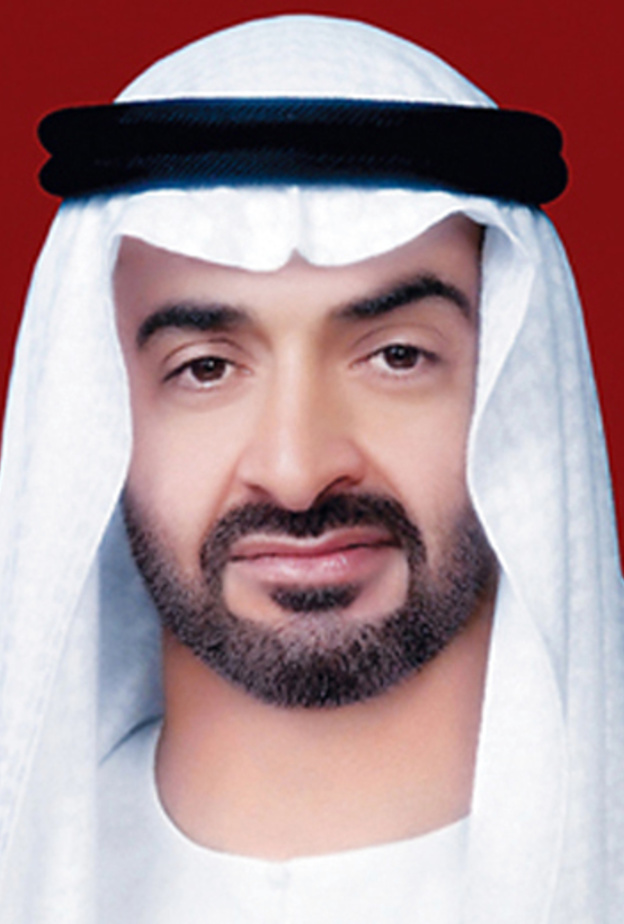  الشيخ محمد بن زايد آل نهيان، ولي عهد أبوظبي نائب القائد الأعلى للقوات المسلحة رئيس المجلس التنفيذي لإمارة أبوظبي