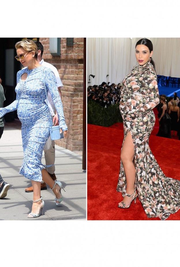 من برأيك بدت الأجمل بهذا الفستان المزخرف