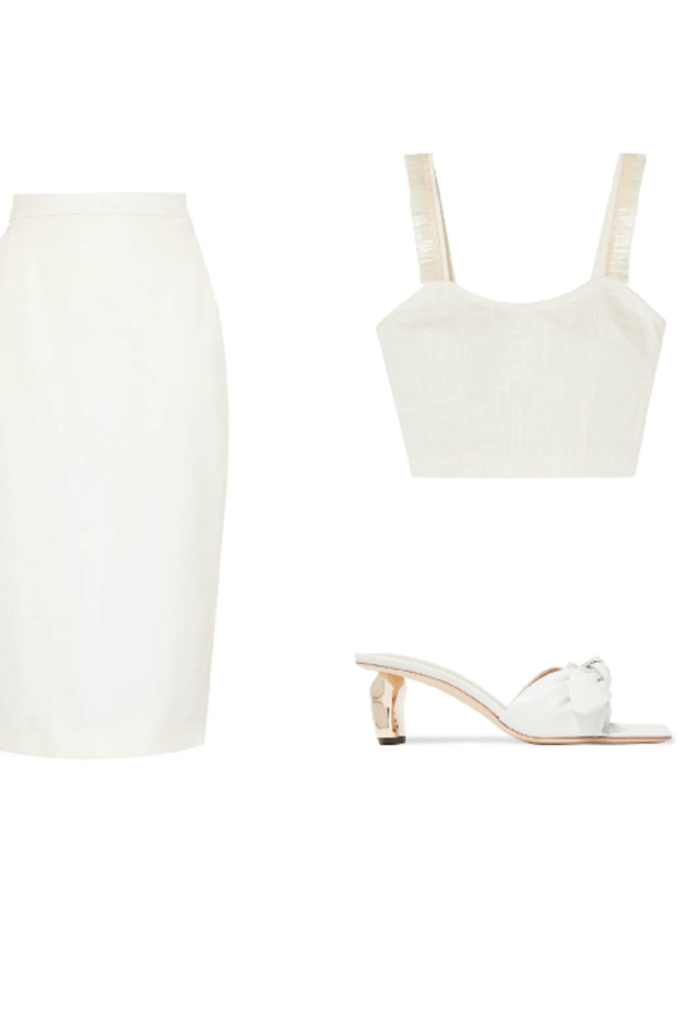 اطلالة نهاريّة كاجوال بستايل شبابي وعصري بالأبيض