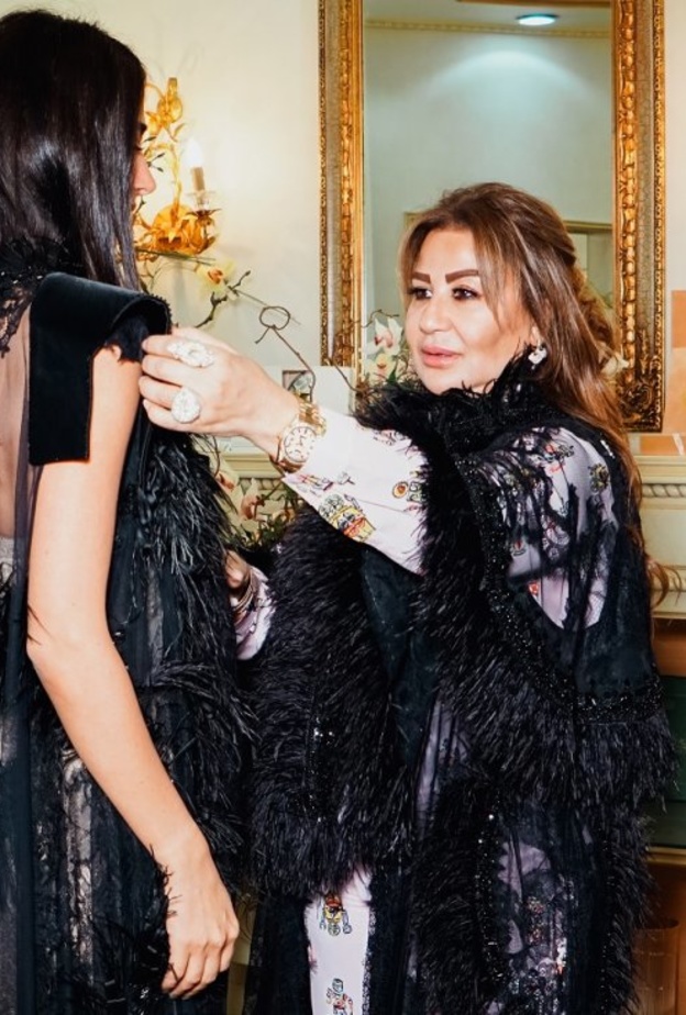 مصممة الأزياء وسيدة الأعمال هنا الحاي