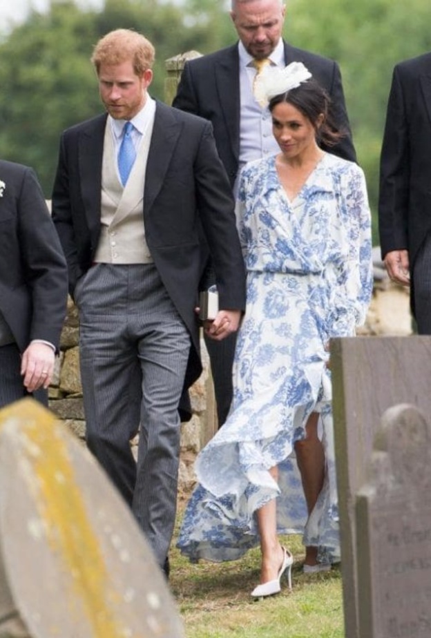 ميغان ماركل والأمير هاري حضرا حفل زفاف سيليا مكوركوديل