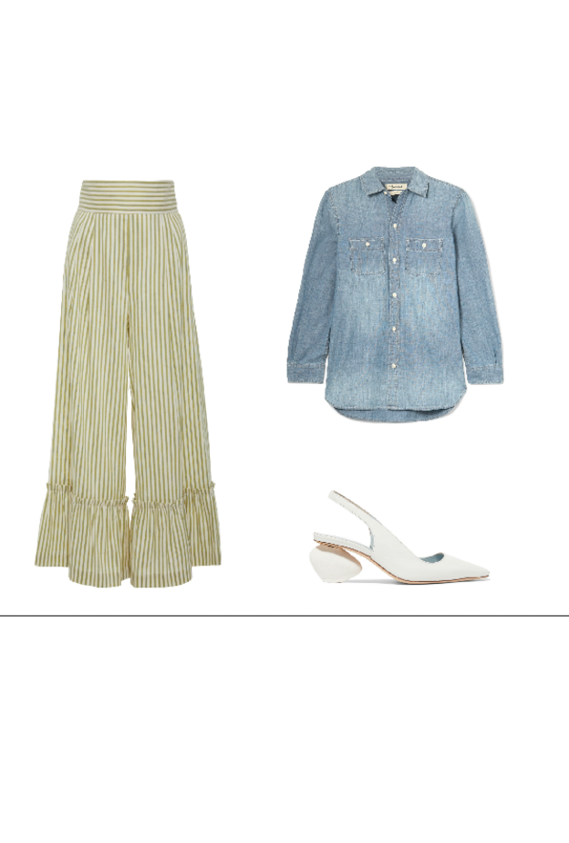 اطلالة نهارية كاجوال للمحجبات بأسلوب أنيق