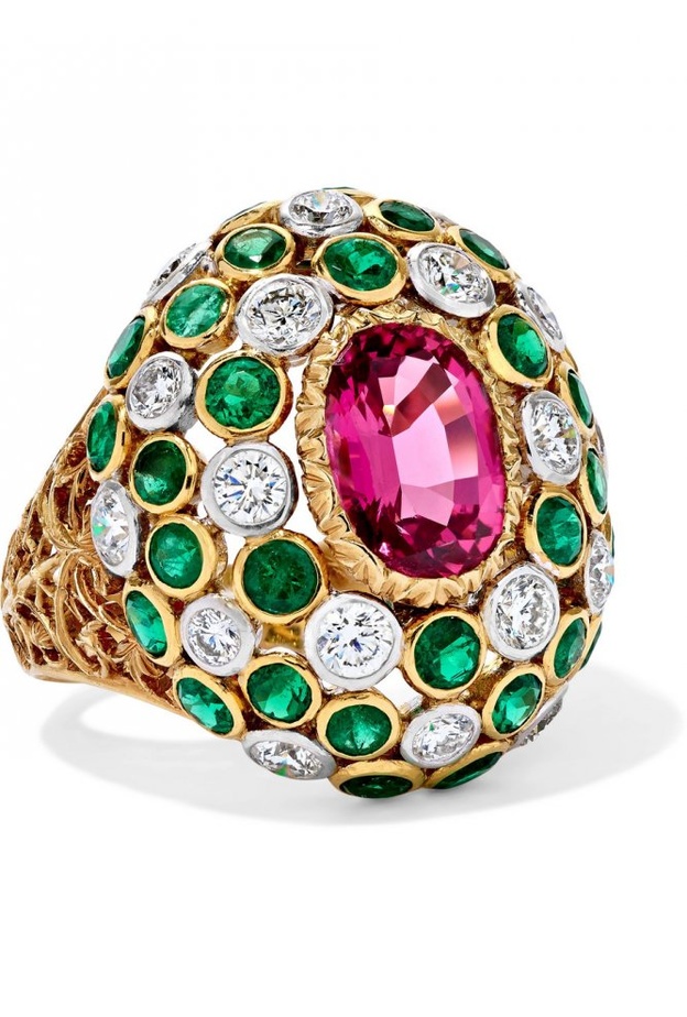  خاتم من FRED LEIGHTON من الذهب الاصفر والماس