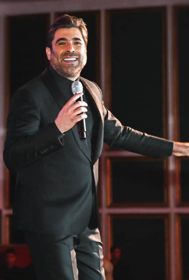 بدلات رسمية سوداء مع النجم وائل كفوري