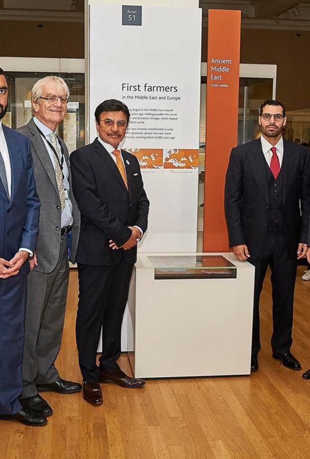 المتحف البريطاني يطلق اسم الشيخ زايد على قاعة تاريخ الزراعة في أوروبا والشرق الأوسط