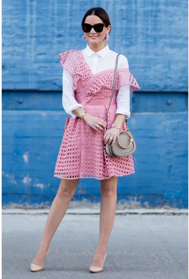 فساتين زهرية تألقي بها بأسلوب أنثوي ناعم