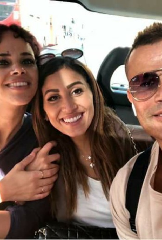 عمرو دياب ودينا الشربيني