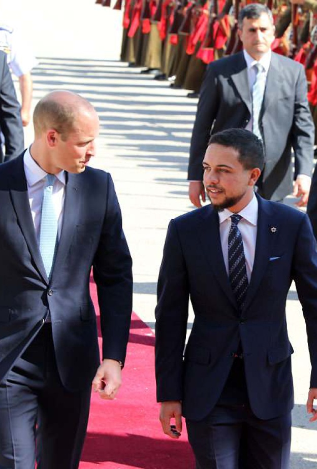 زيارة الأمير وليام إلى الأردن