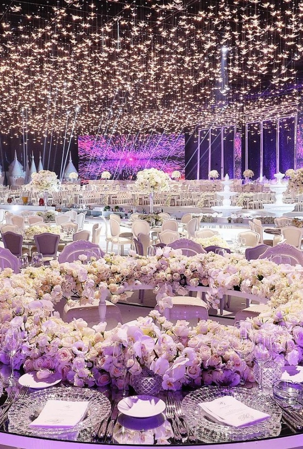 زينة قاعات الافراح من Bianca Events