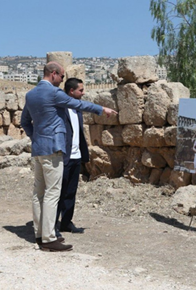 صورة كيت ميدلتون في جرش وهي طفلة صغيرة