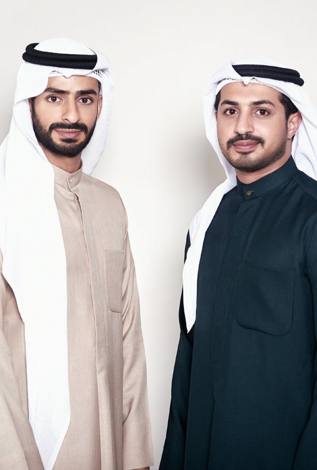 مؤسسا "قافلة" الإماراتيان عبدالله بالجافلة وحمد بن شيبان المهيري