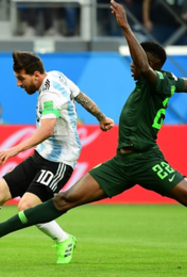 ميسي سجل الهدف الأول لمنتخب الأرجنتين