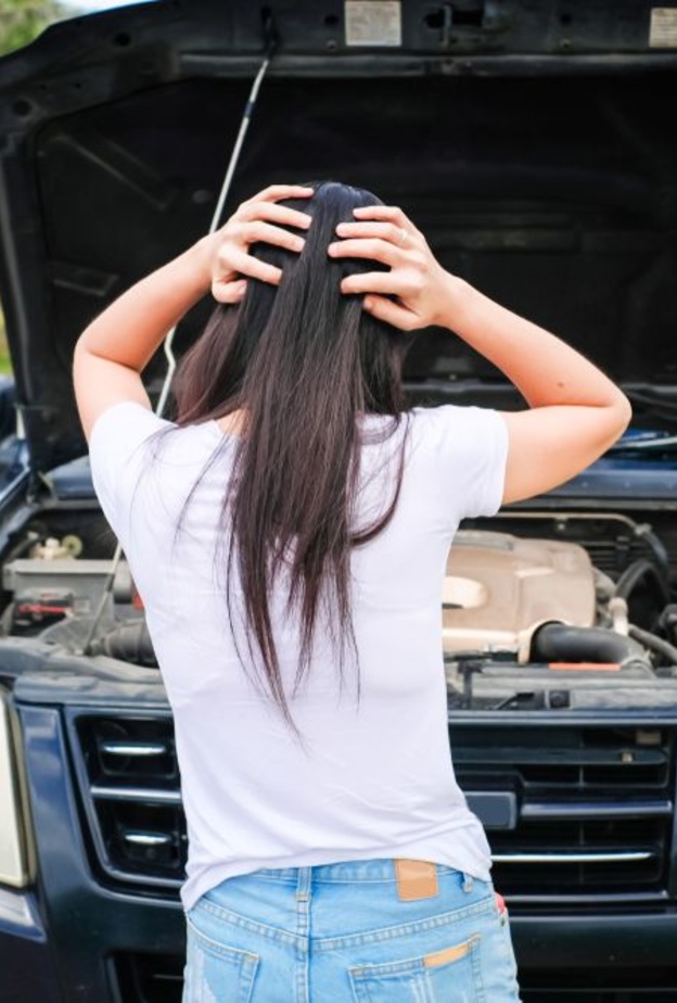 تأكدي من عدم وجود خطب ما في سيارتك