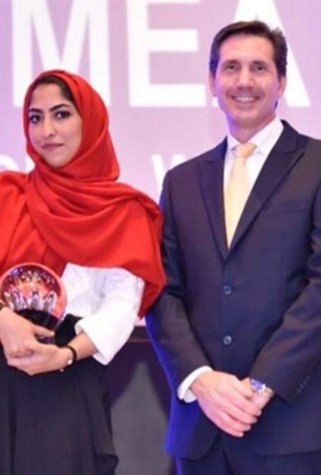 المهندسات السعوديات الفائزات بالمرتبة الأولى