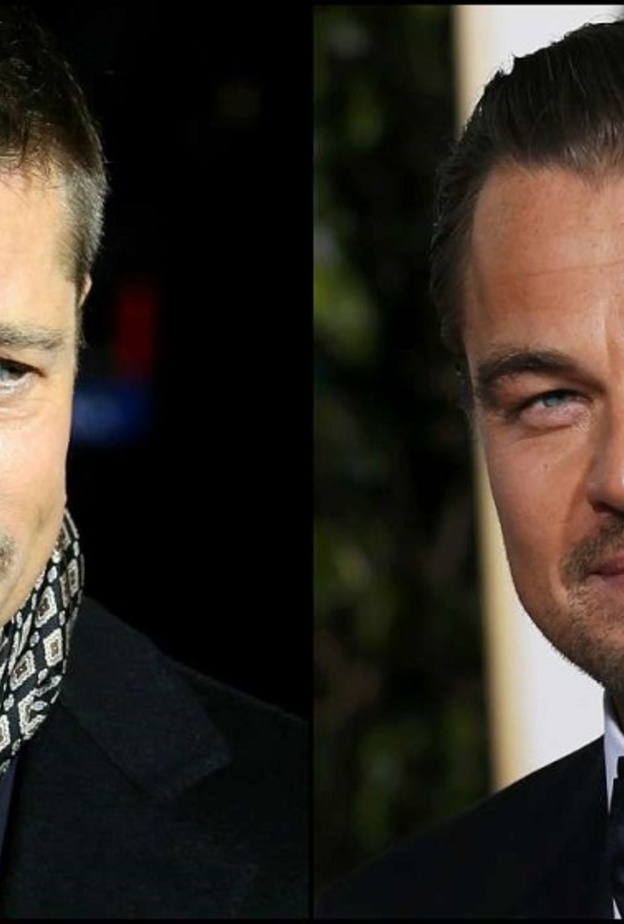 براد بيت وليوناردو دي كابريو