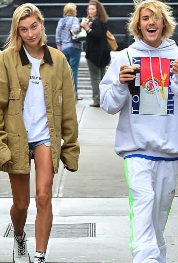 جاستن بيبر وهايلي بالدوين