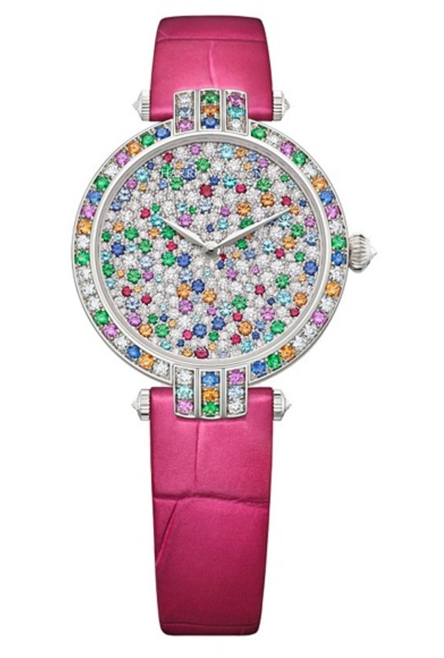 ساعة غلين سبيرو من أحجار الزمرد