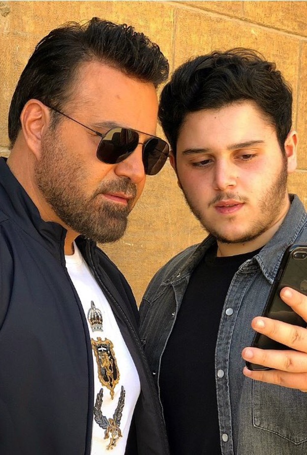 عاصي الحلاني ونجله الوليد