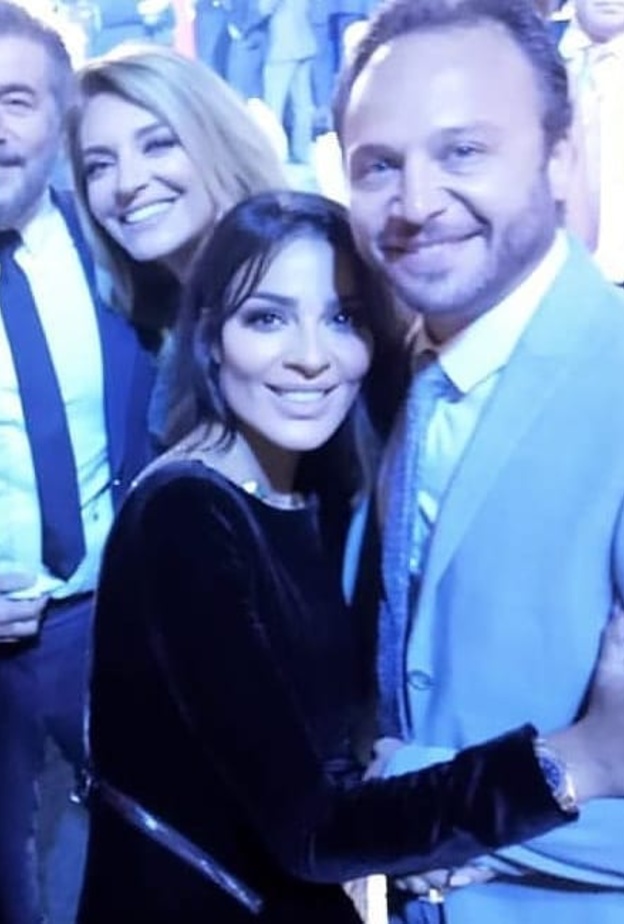 نادين نسيب نجيم ومكسيم خليل