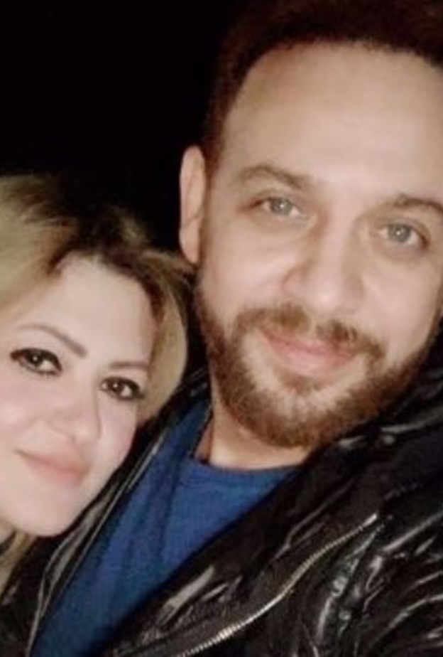 مصطفى قمر وزوجته الجديدة