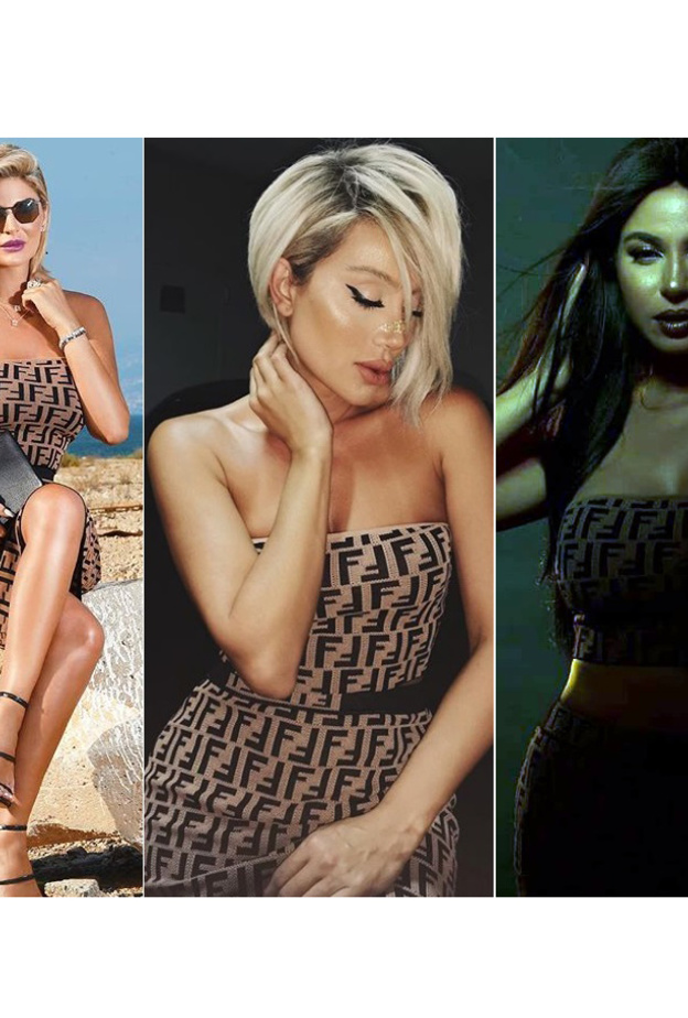 ما رأيكن بهذه الإطلالات المشابهة للنجمات الثلاث.. ومن بدت الأجمل؟