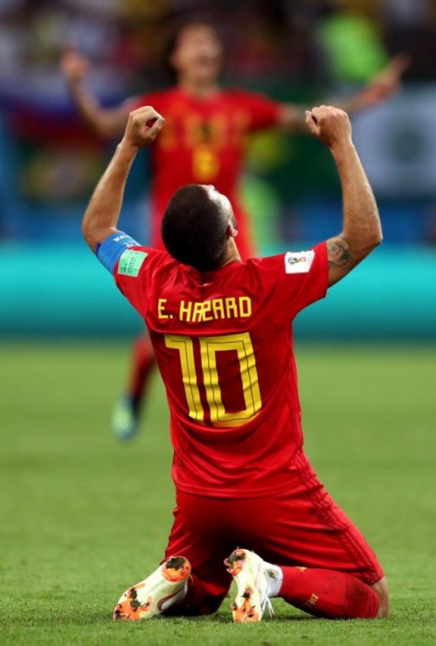 بلجيكا تأهلت على حساب البرازيل